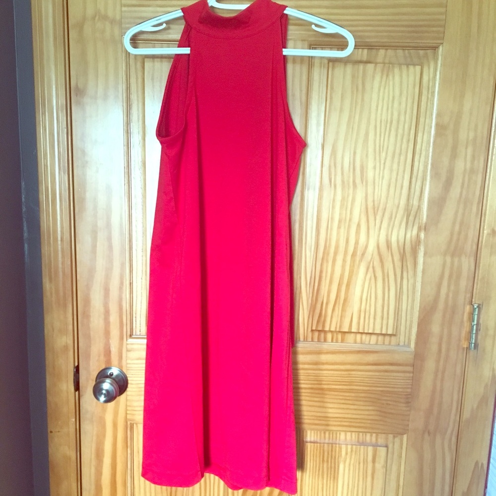 Red Target Dress